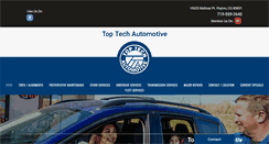 Desktop Screenshot of mytoptechauto.net